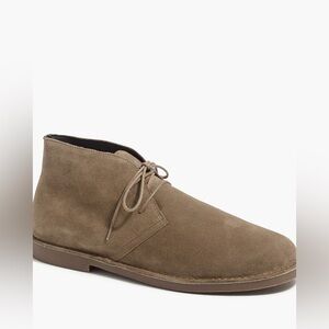 J. Crew Factory Suede desert chukka boots in Taupe